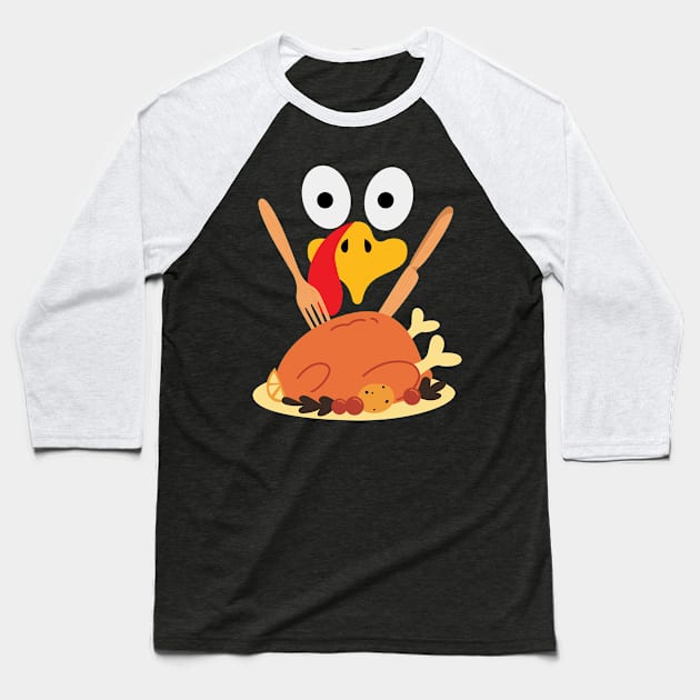 turkey Baseball T-Shirt by sirazgar